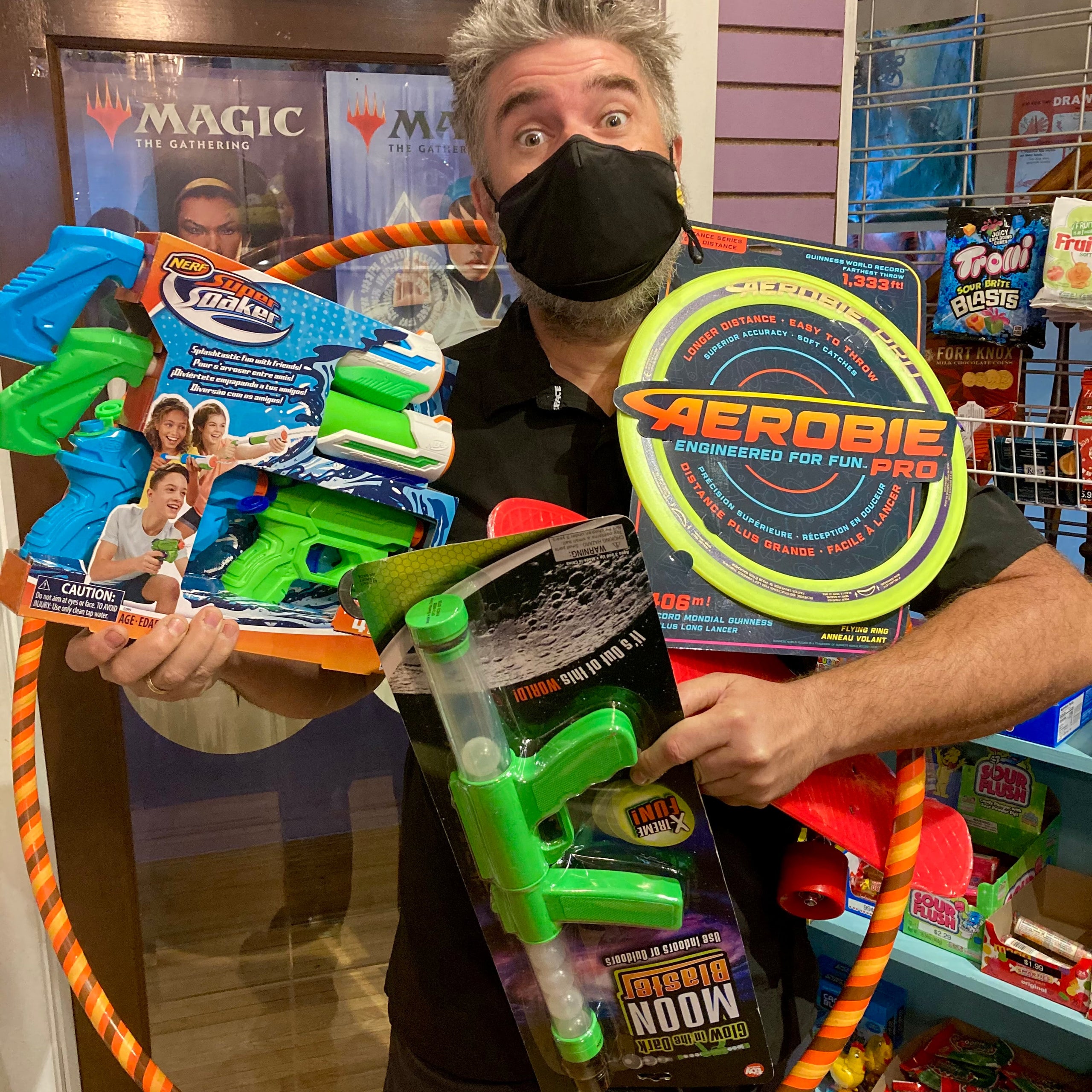 Summertime toys top